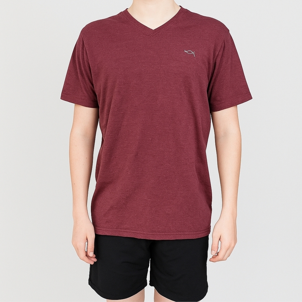 Max Men's Essentials T-shirt Size XL In Colour Wine